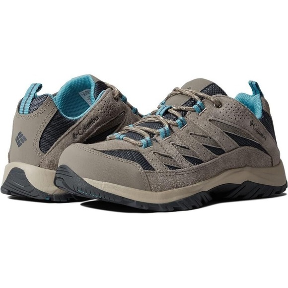 Columbia Crestwood Low Waterproof Trail Hiking Boots Womens 10 Wide BK4595-055 - Picture 1 of 6